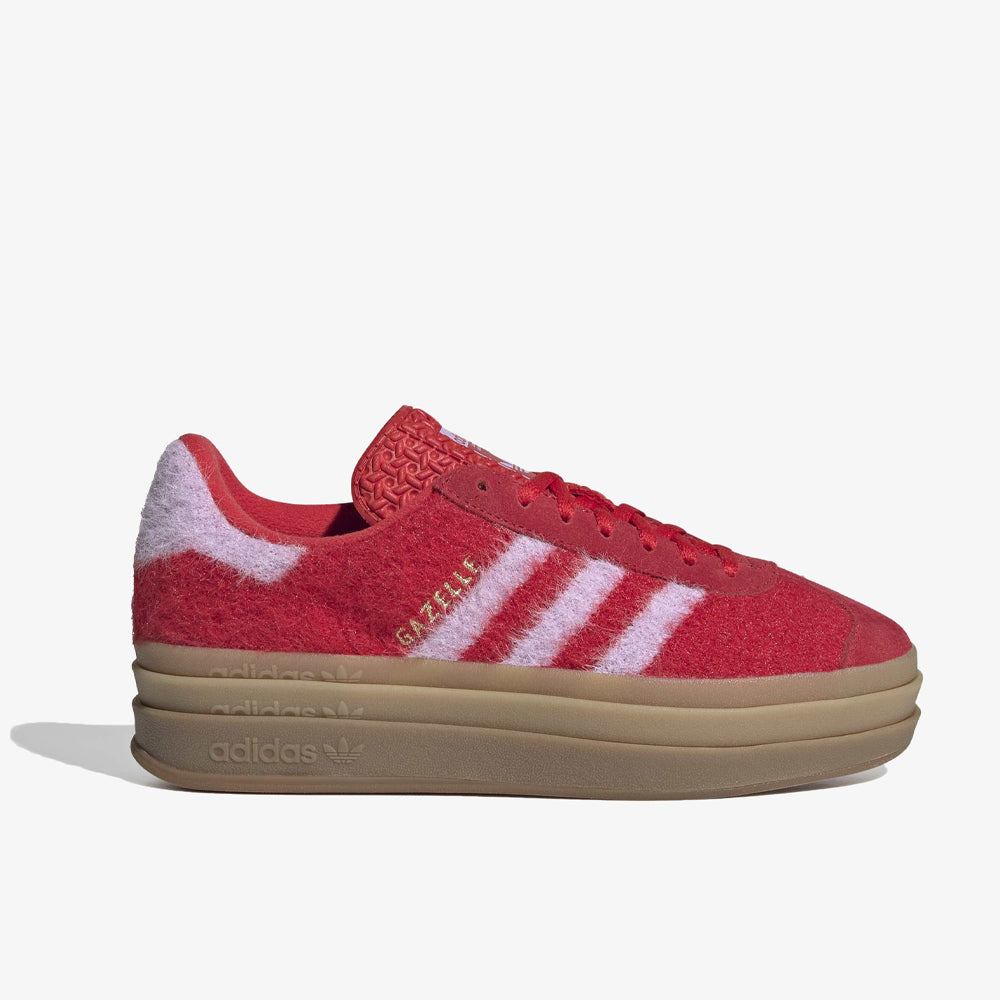 Adidas Gazelle Bold W Better Scarlet Bliss Lilac Gold Metallic Js3905