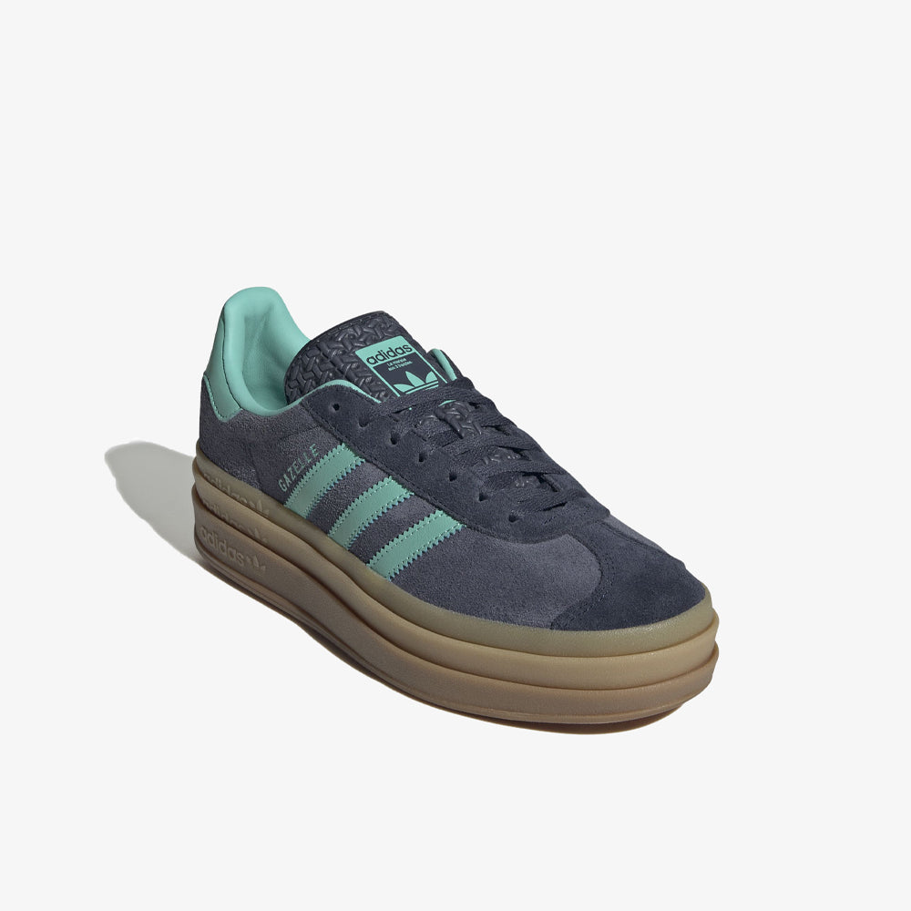 Adidas Gazelle Bold W Shadow Navy Acid Mint Legend Ink Jq6437
