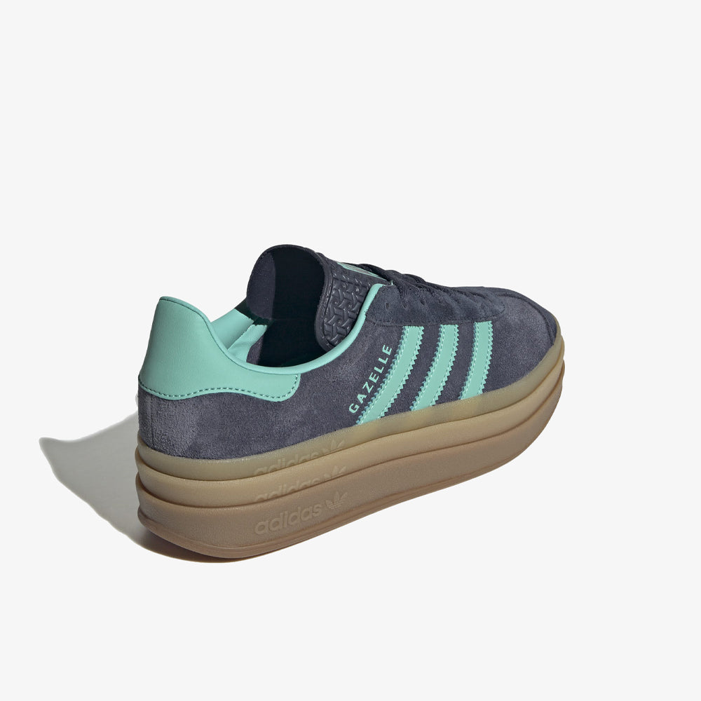 Adidas Gazelle Bold W Shadow Navy Acid Mint Legend Ink Jq6437