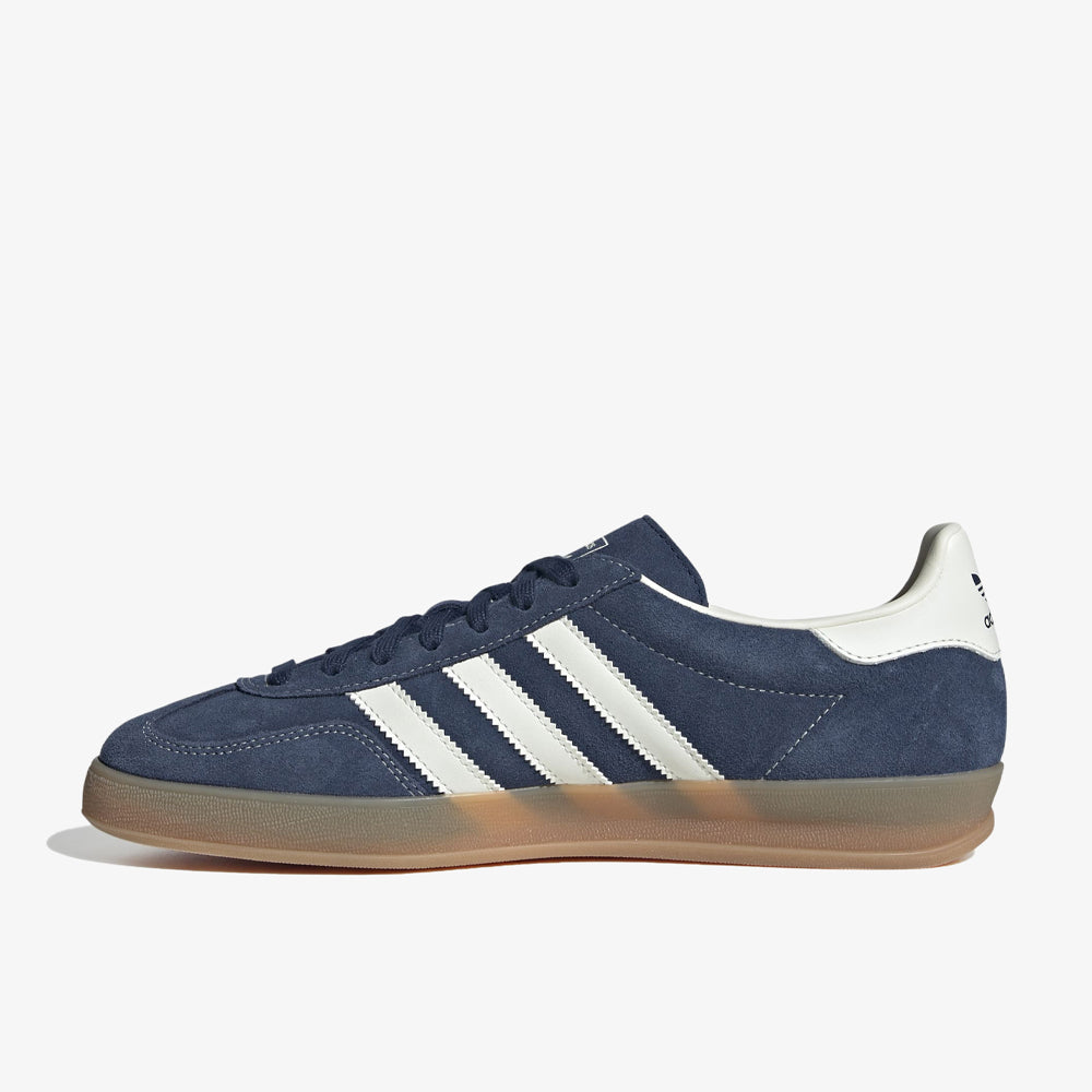 Adidas Gazelle Indoor Night Indigo Off White Gold Metallic Jq8393