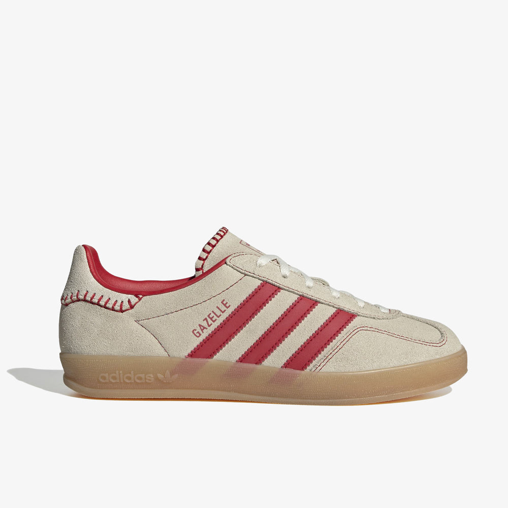 Adidas Gazelle Indoor W Beige Better Scarlet Cream White Js1402