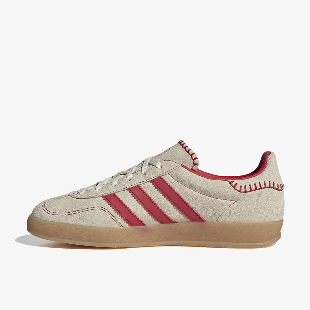 Adidas Gazelle Indoor W Beige Better Scarlet Cream White Js1402