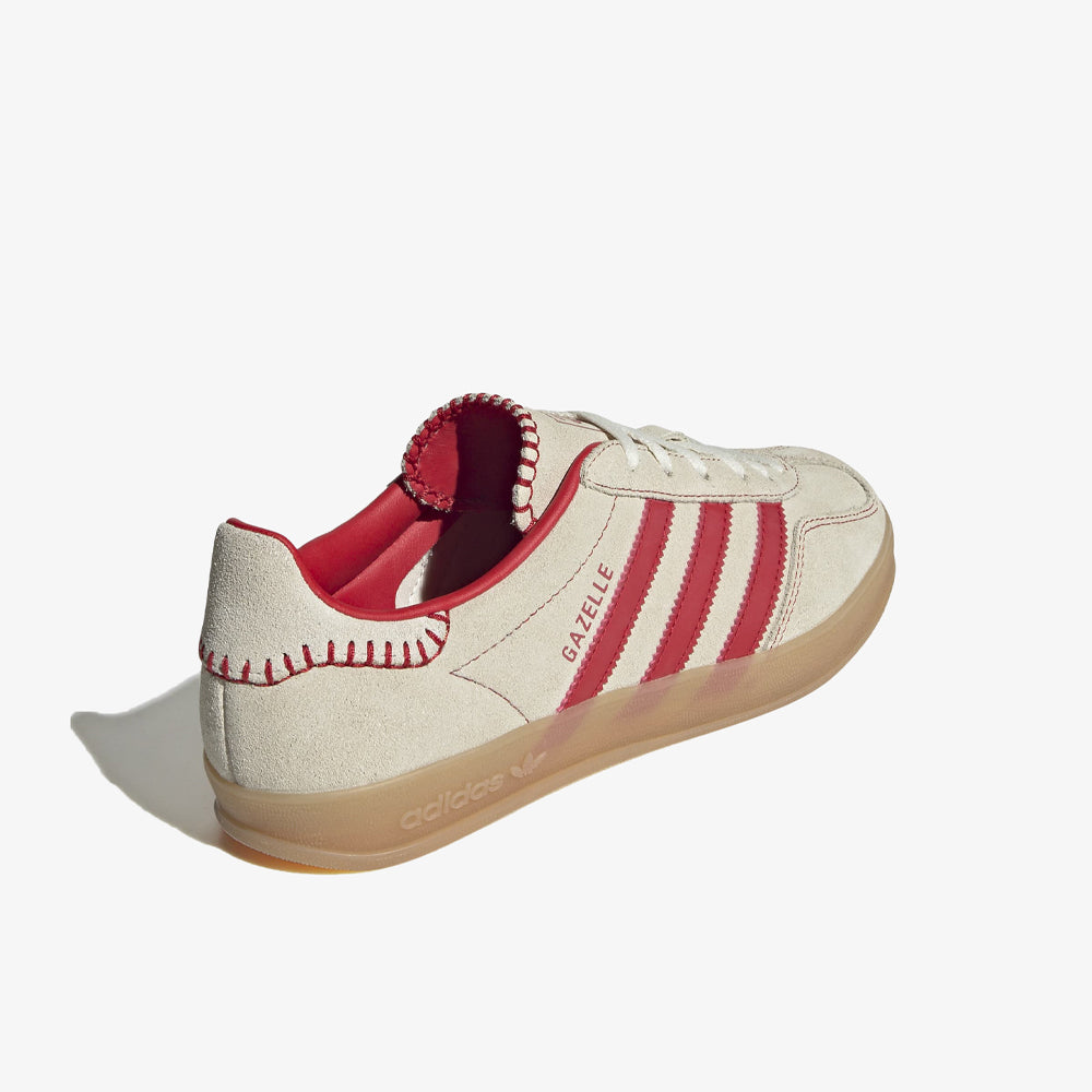 Adidas Gazelle Indoor W Beige Better Scarlet Cream White Js1402