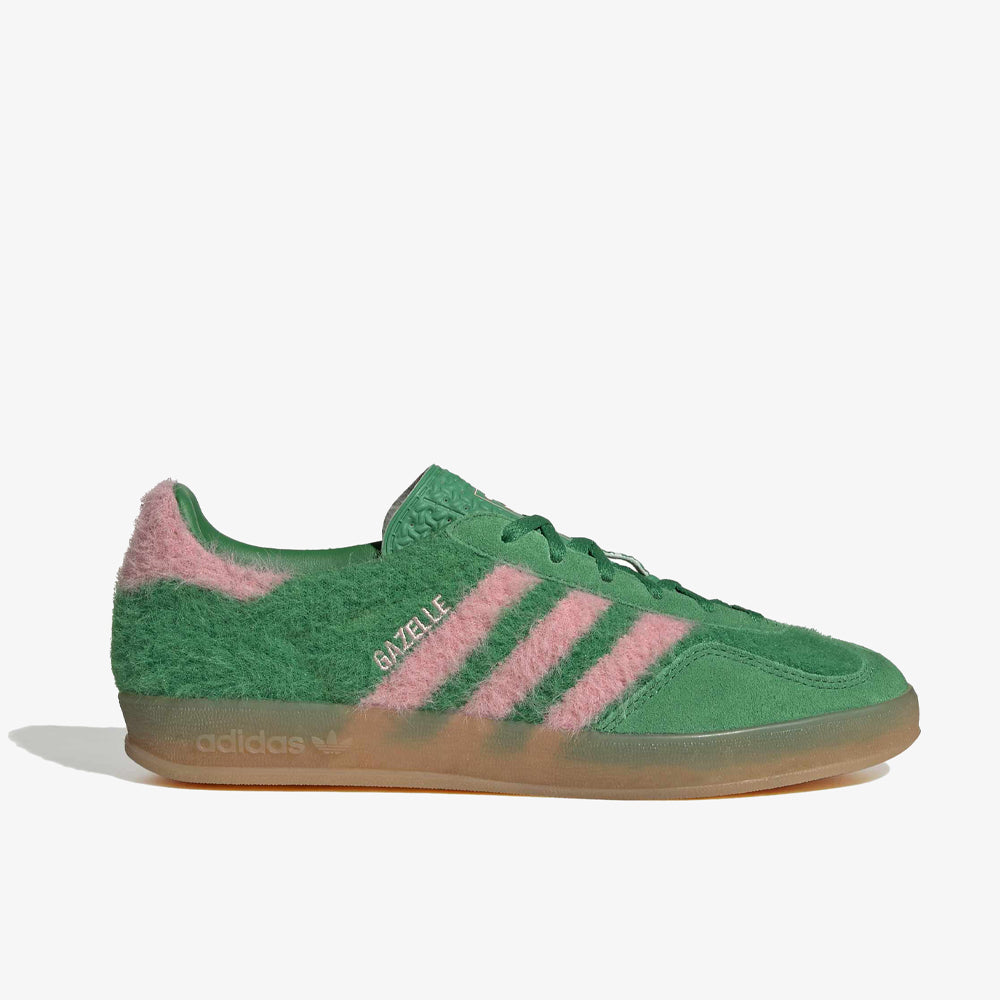 Adidas Gazelle Indoor W Green Glow Pink Gum Jp8342