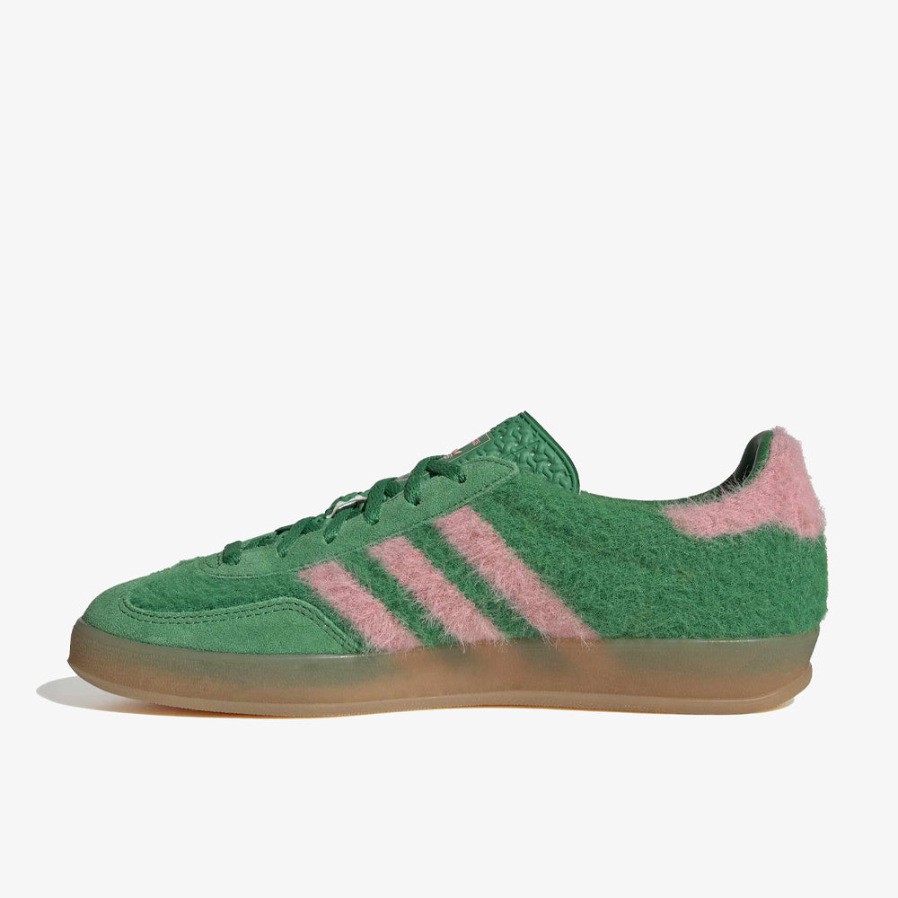 Adidas Gazelle Indoor W Green Glow Pink Gum Jp8342