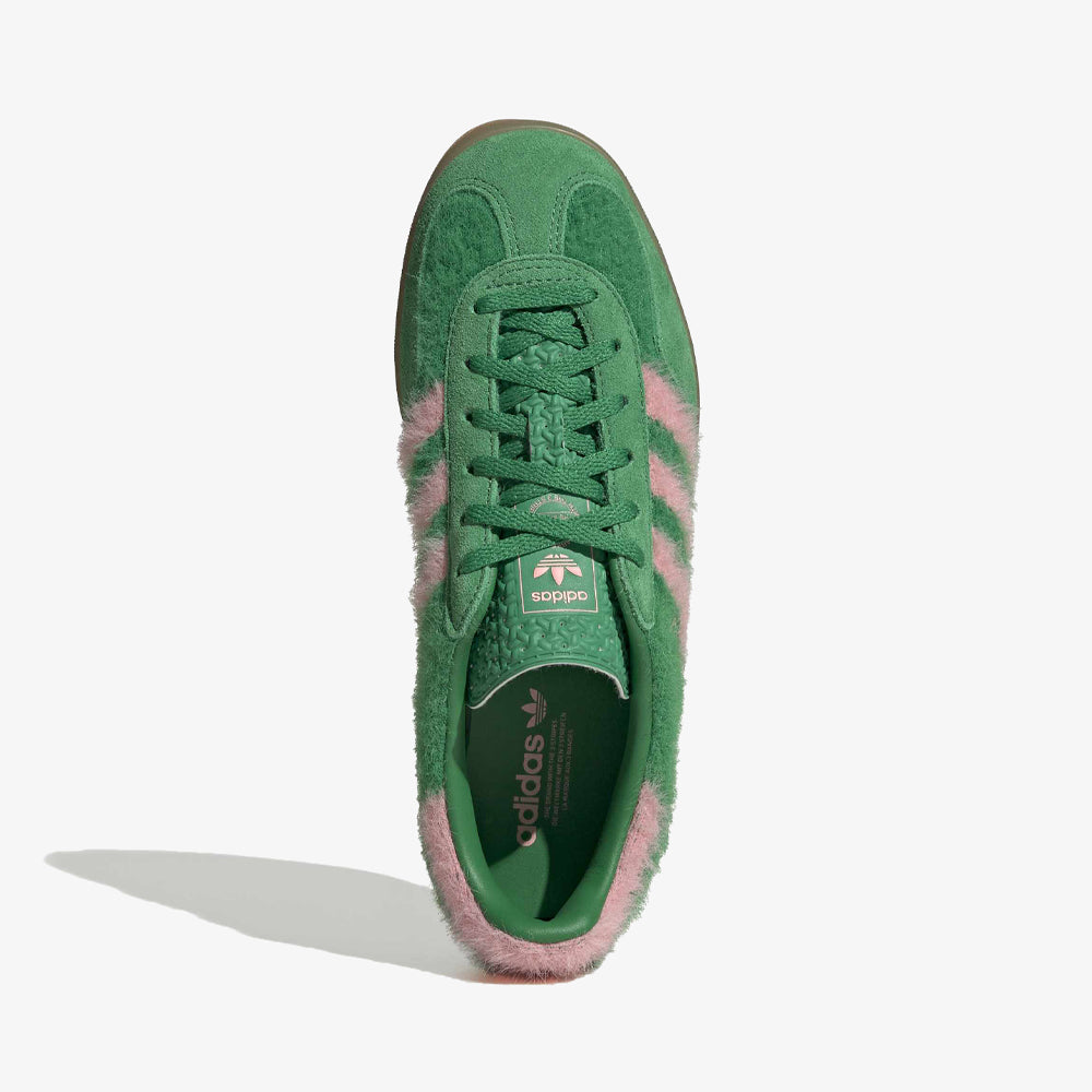 Adidas Gazelle Indoor W Green Glow Pink Gum Jp8342