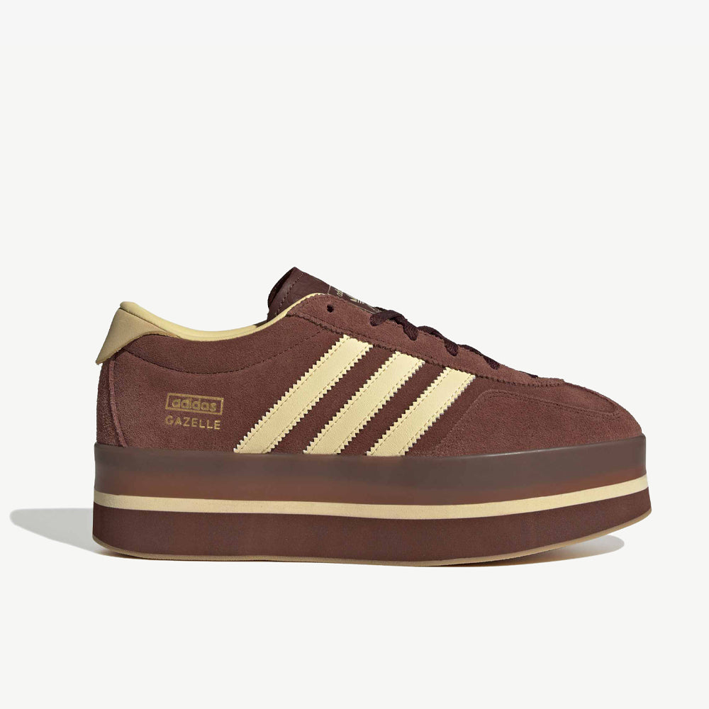 Adidas Gazelle Stack W Fox Brown Orange Tint Gum Js3928