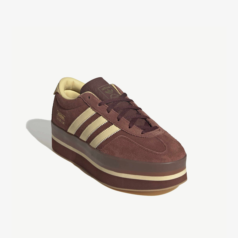 Adidas Gazelle Stack W Fox Brown Orange Tint Gum Js3928