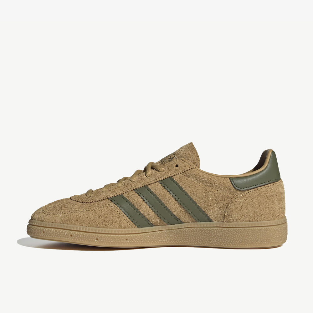 Adidas Handball Spezial Golden Beige Focus Olive Gum Jq8298