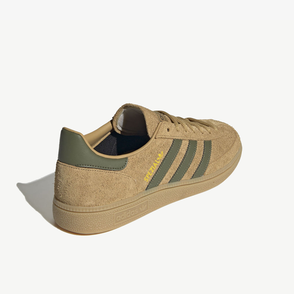 Adidas Handball Spezial Golden Beige Focus Olive Gum Jq8298