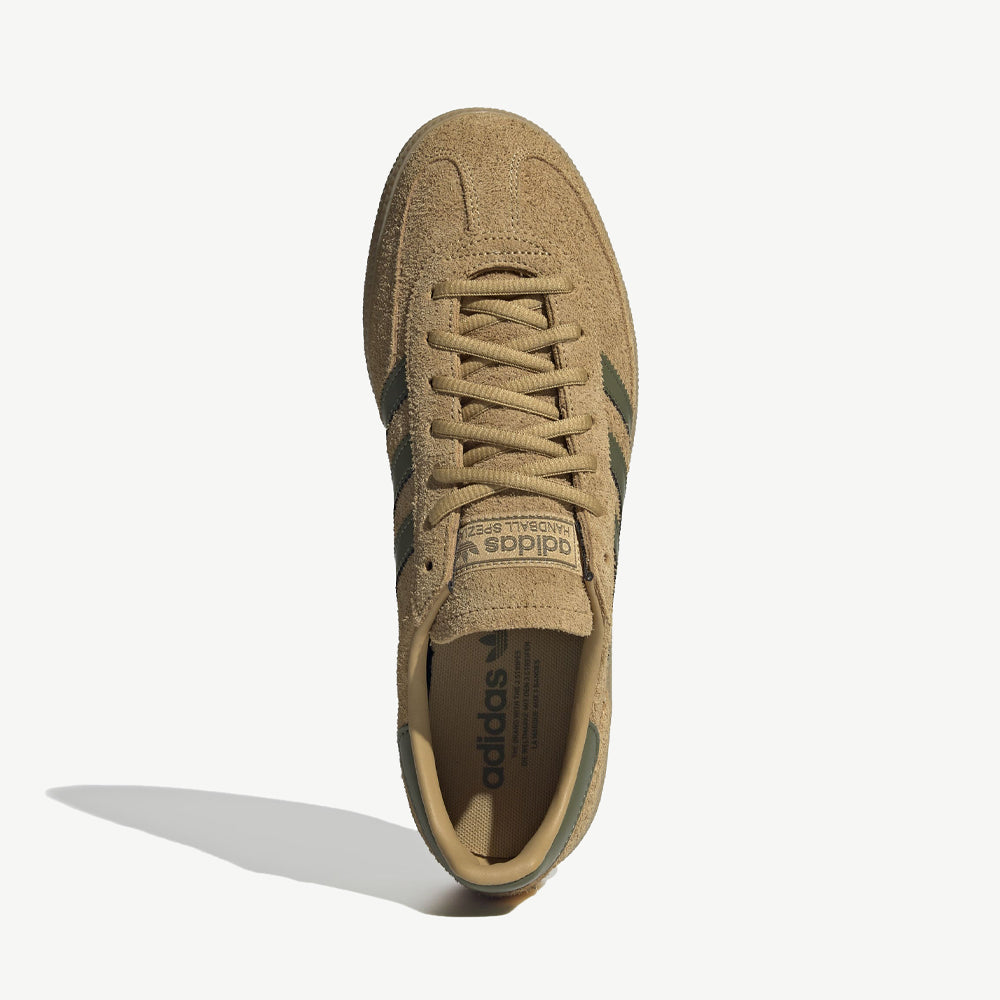 Adidas Handball Spezial Golden Beige Focus Olive Gum Jq8298