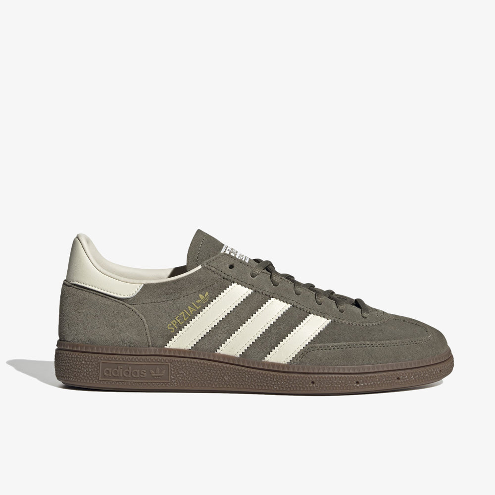 Adidas Handball Spezial Olive Strata Cream White Gum Jr2121