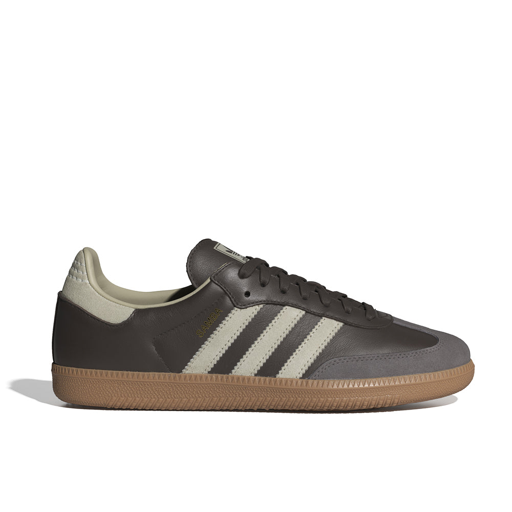Adidas Samba Og Brown Putty Grey Gold Metallic Id1481