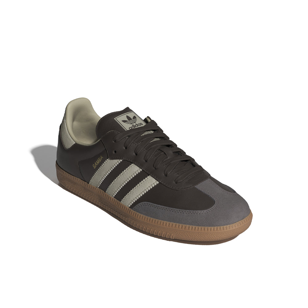 Adidas Samba Og Brown Putty Grey Gold Metallic Id1481