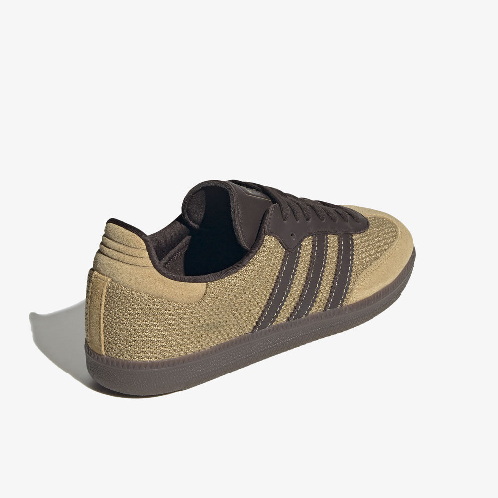 Adidas Samba Og Golden Beige Dark Brown Gum Jr0884