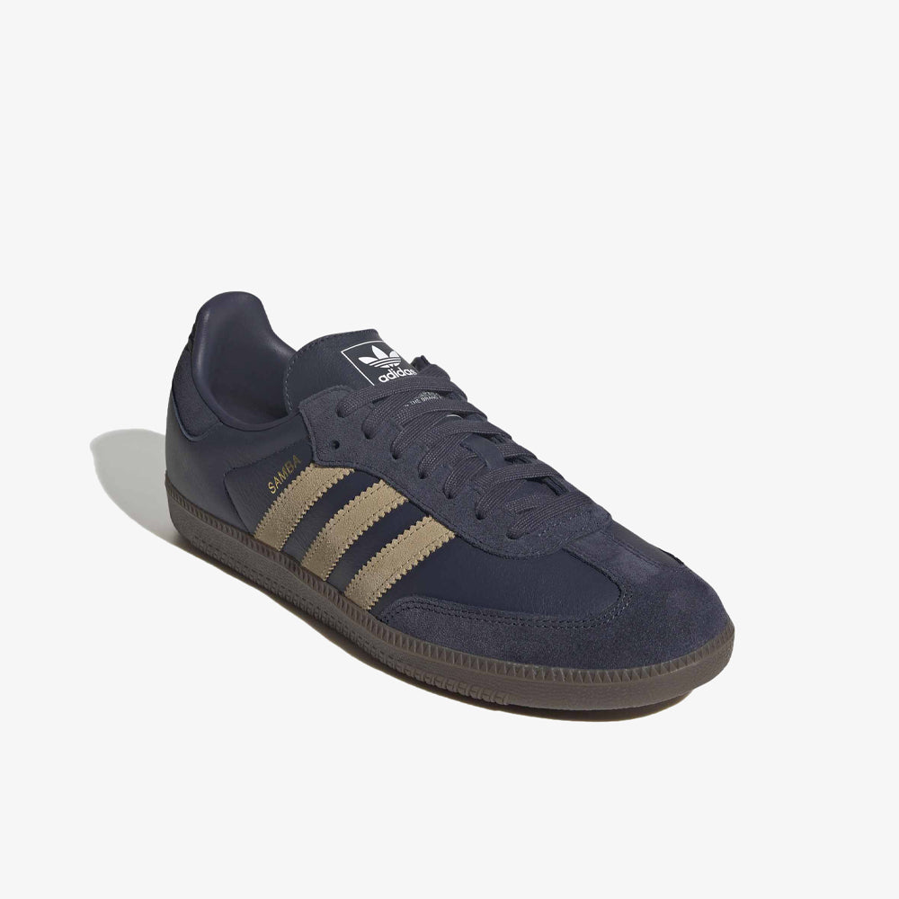 Adidas Samba Og Shadow Navy Golden Beige Gum Jr0894