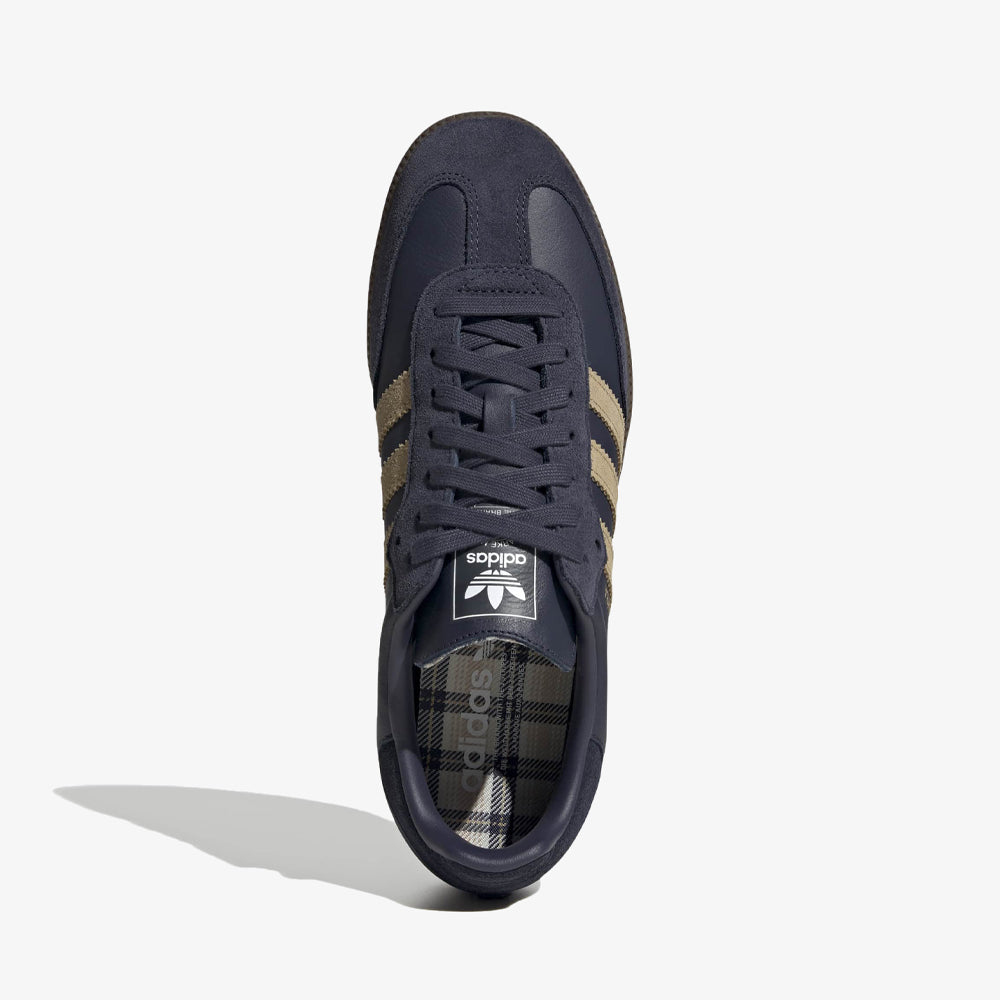 Adidas Samba Og Shadow Navy Golden Beige Gum Jr0894