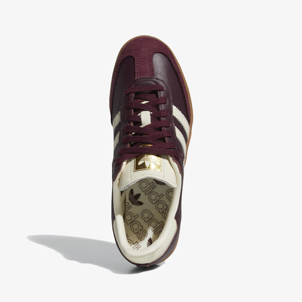Adidas Samba Og W Maroon Cream White Gold Metallic Id0477