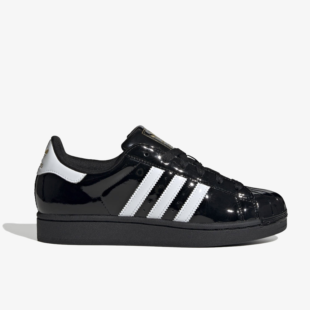 Adidas Superstar Ii W Core Black Cloud White Gold Metallic Js4009