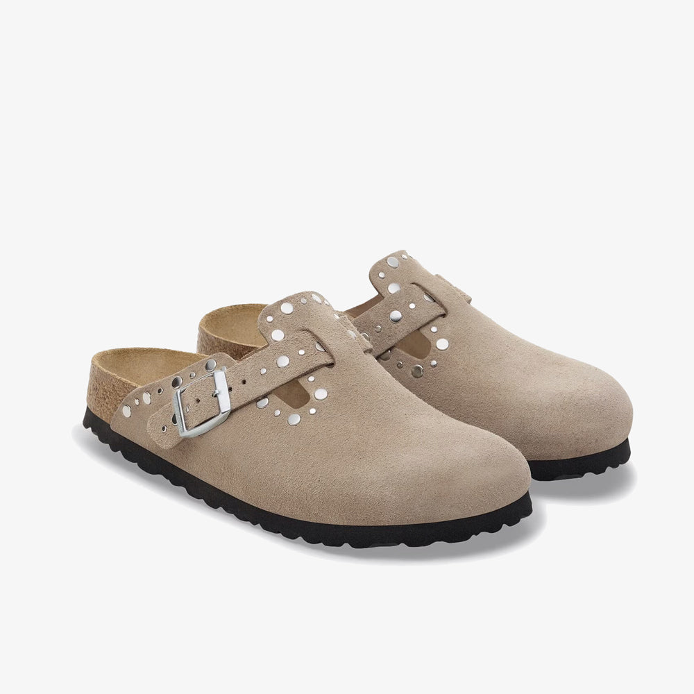 Birkenstock Boston Rivet Taupe 1030418