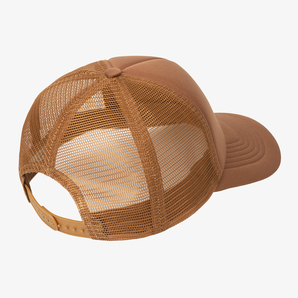 Carhartt Wip Heart Patch Trucker Cap Hamilton Brown I035250-hz-xx