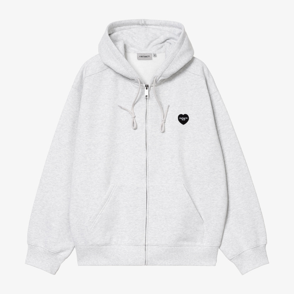 Carhartt Wip Hooded Heart Ii Hartt Sweat Ja Ash Heather I035176-482-xx