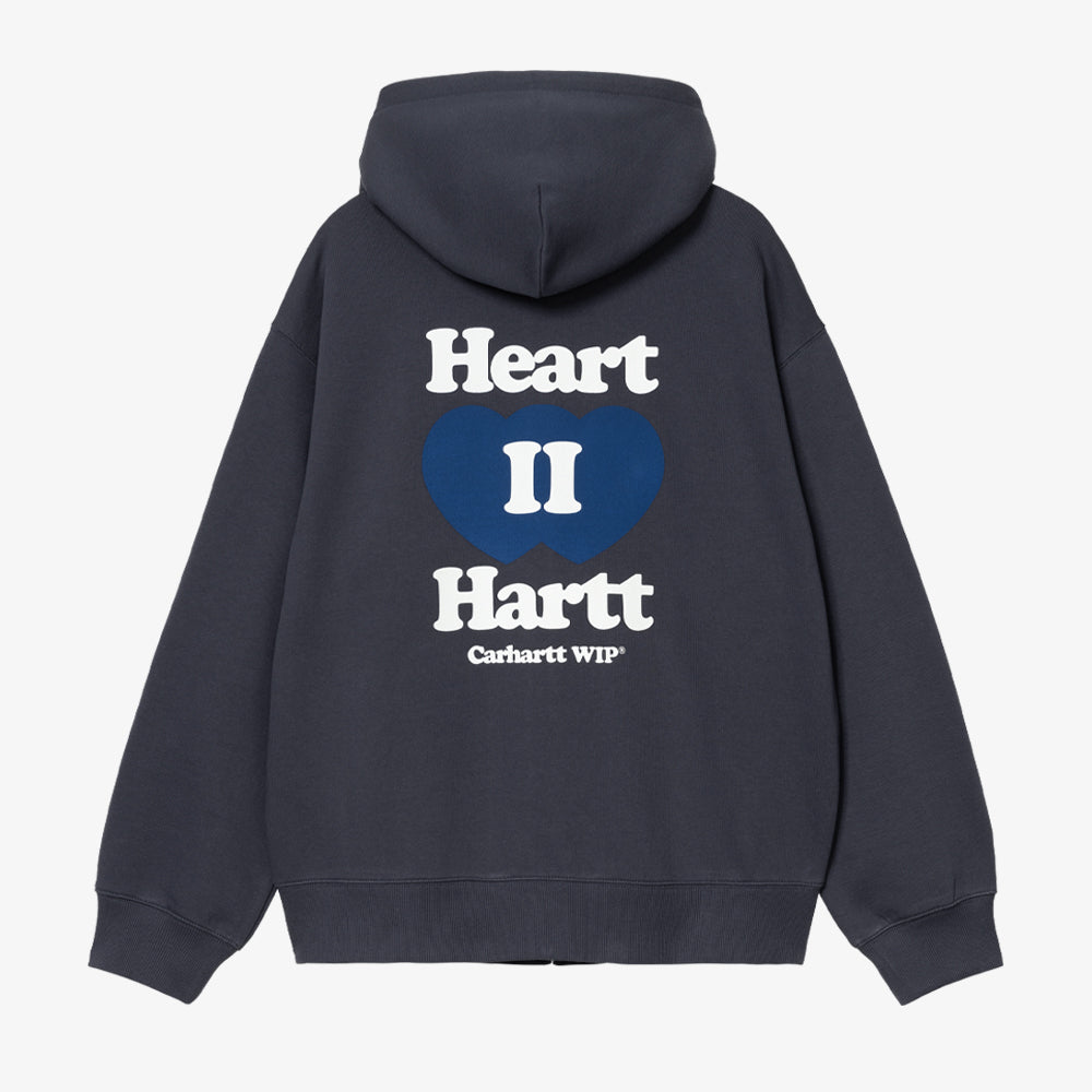 Carhartt Wip Hooded Heart Ii Hartt Sweat Ja Blue I035176-01-xx