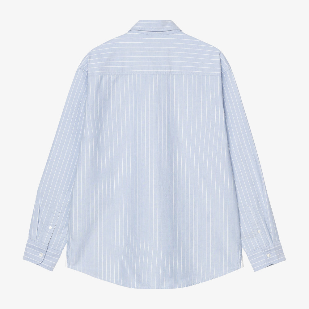 Carhartt Wip L/S Cassel Shirt Bleach Stripe I035327-35b-xx