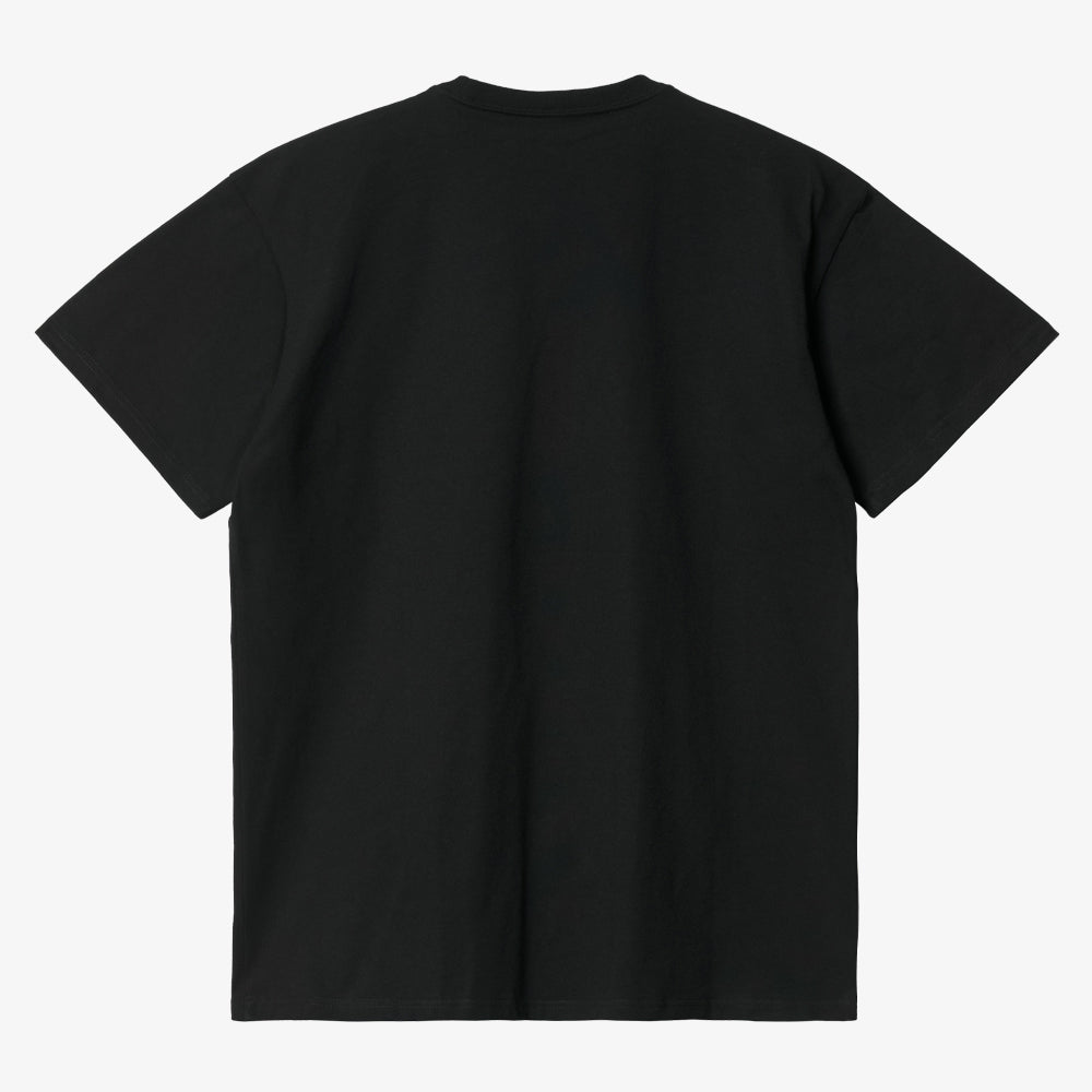 Carhartt Wip S/S Chase Tshirt Logo Or Black Gold I026391-00f-xx