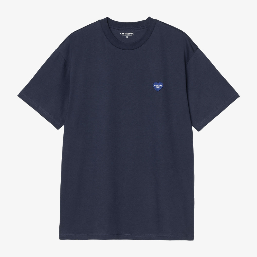Carhartt Wip S/S Heart Ii Hartt Tshirt Blue I035203-01-xx