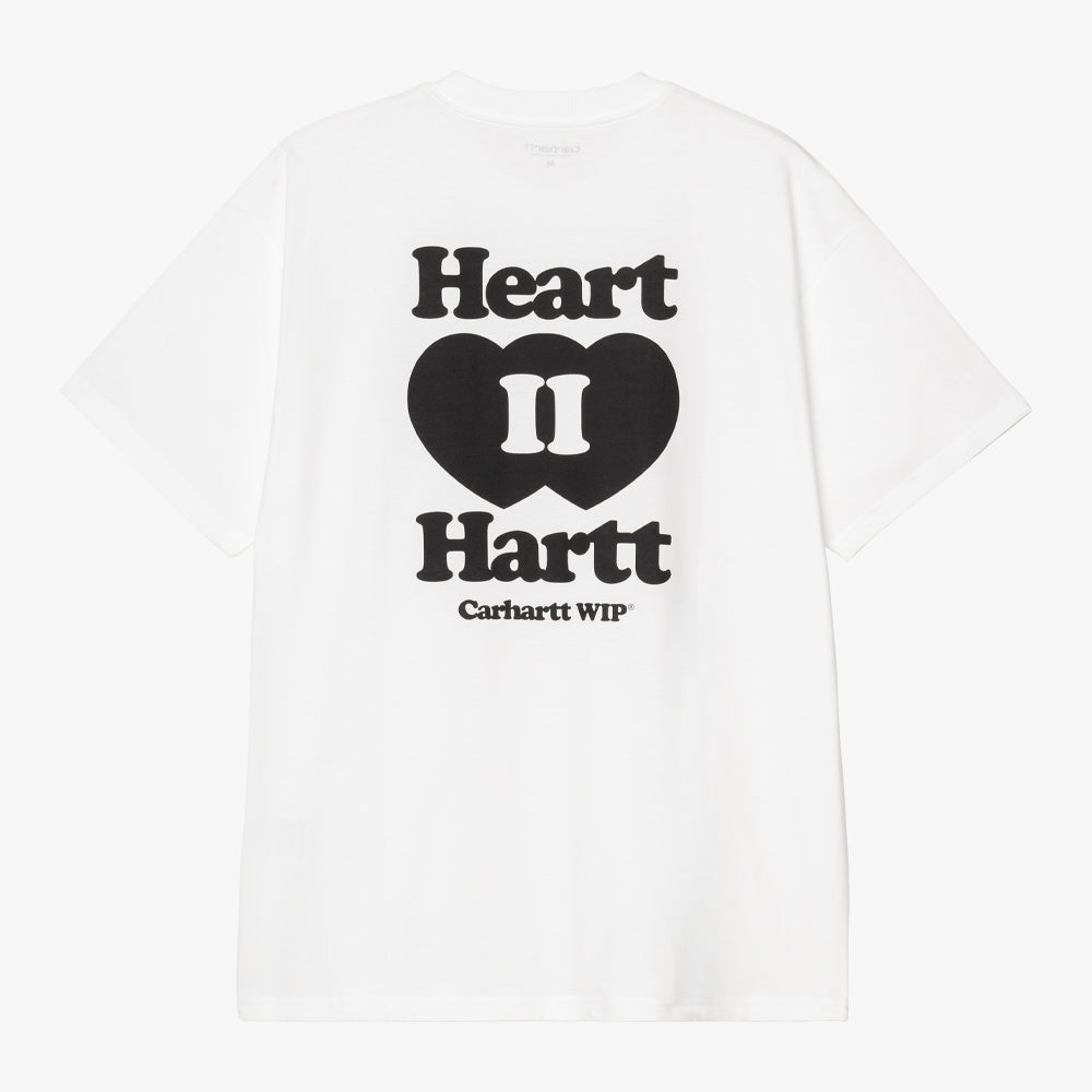 Carhartt Wip S/S Heart Ii Hartt Tshirt White I035203-02-xx