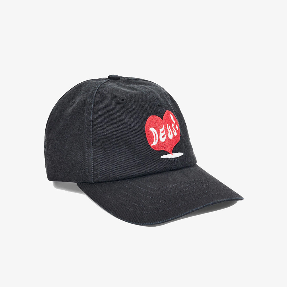 Deus Ex Machina Deep Cut Dad Cap Black Dmf257431-blk