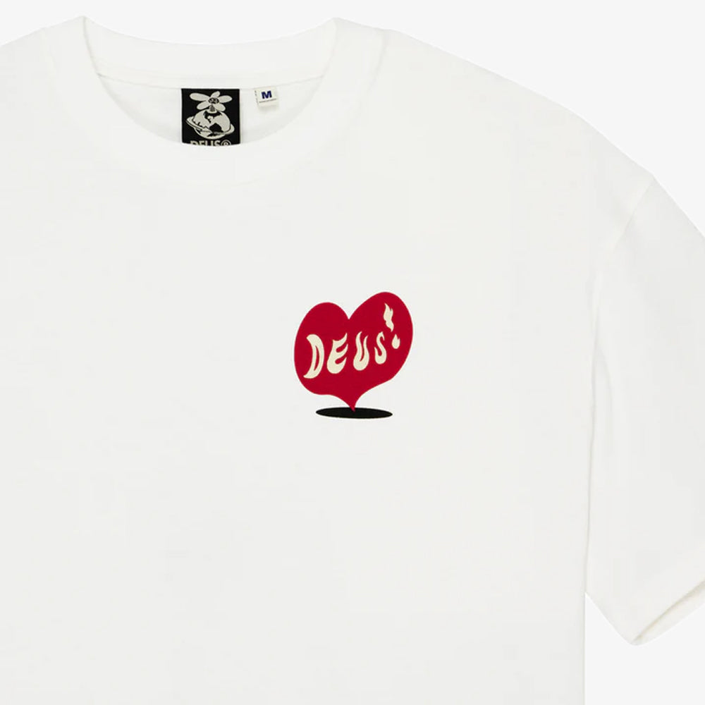 Deus Ex Machina Deep Cut T-shirt Vintage White Dmp251188-vwh