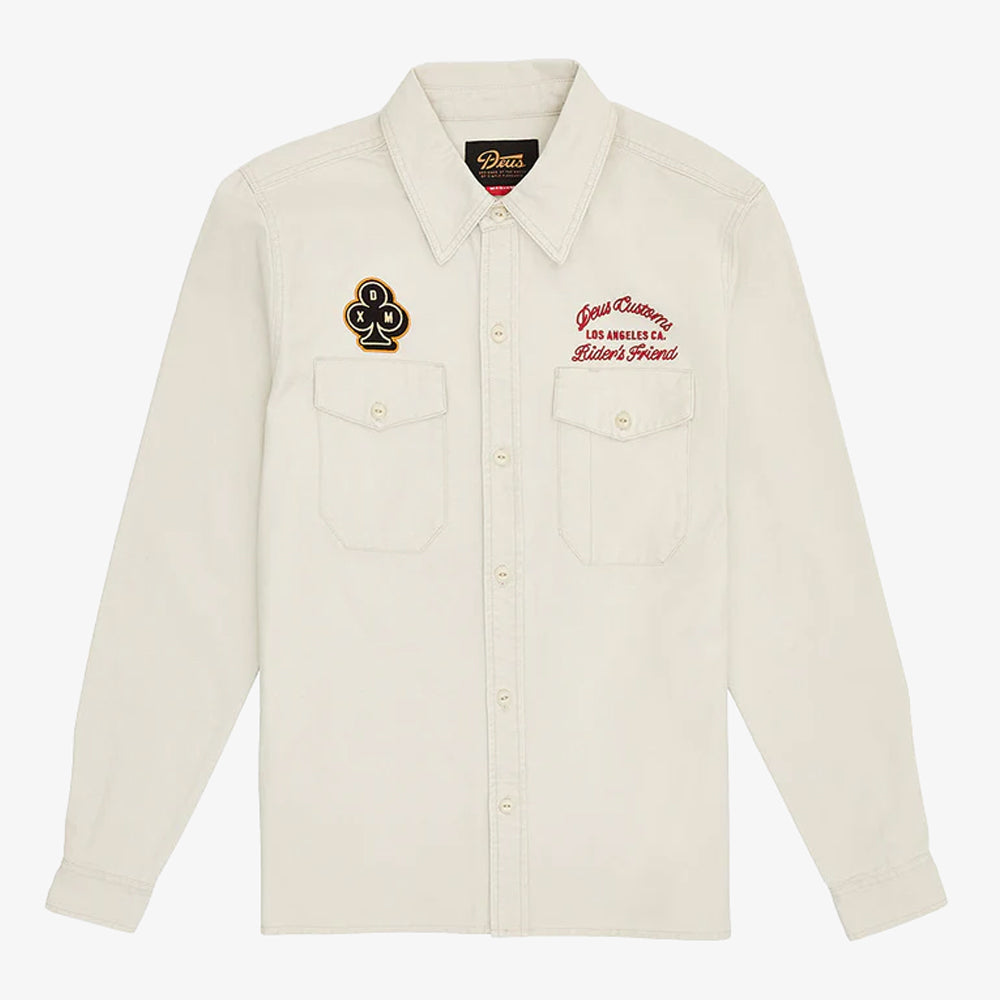 Deus Ex Machina Picklock Shirt Natural Dmf255290-nat