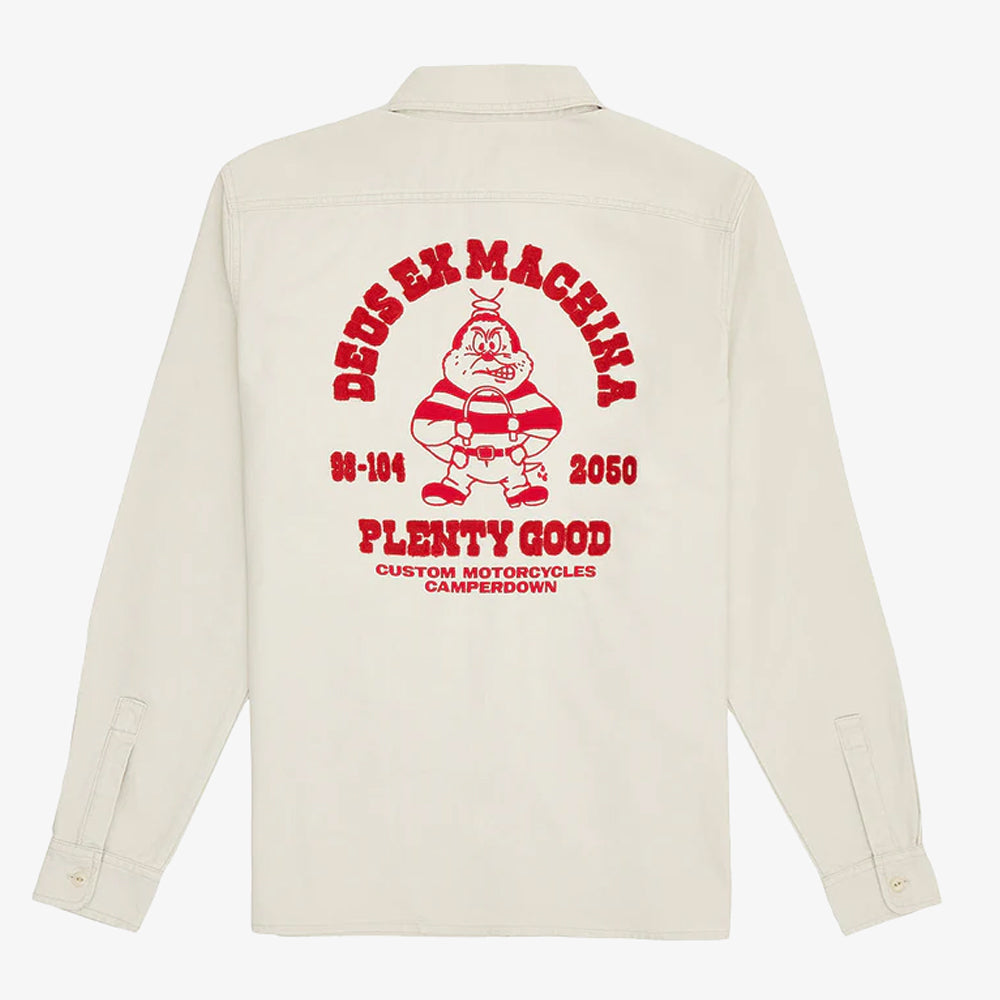 Deus Ex Machina Picklock Shirt Natural Dmf255290-nat