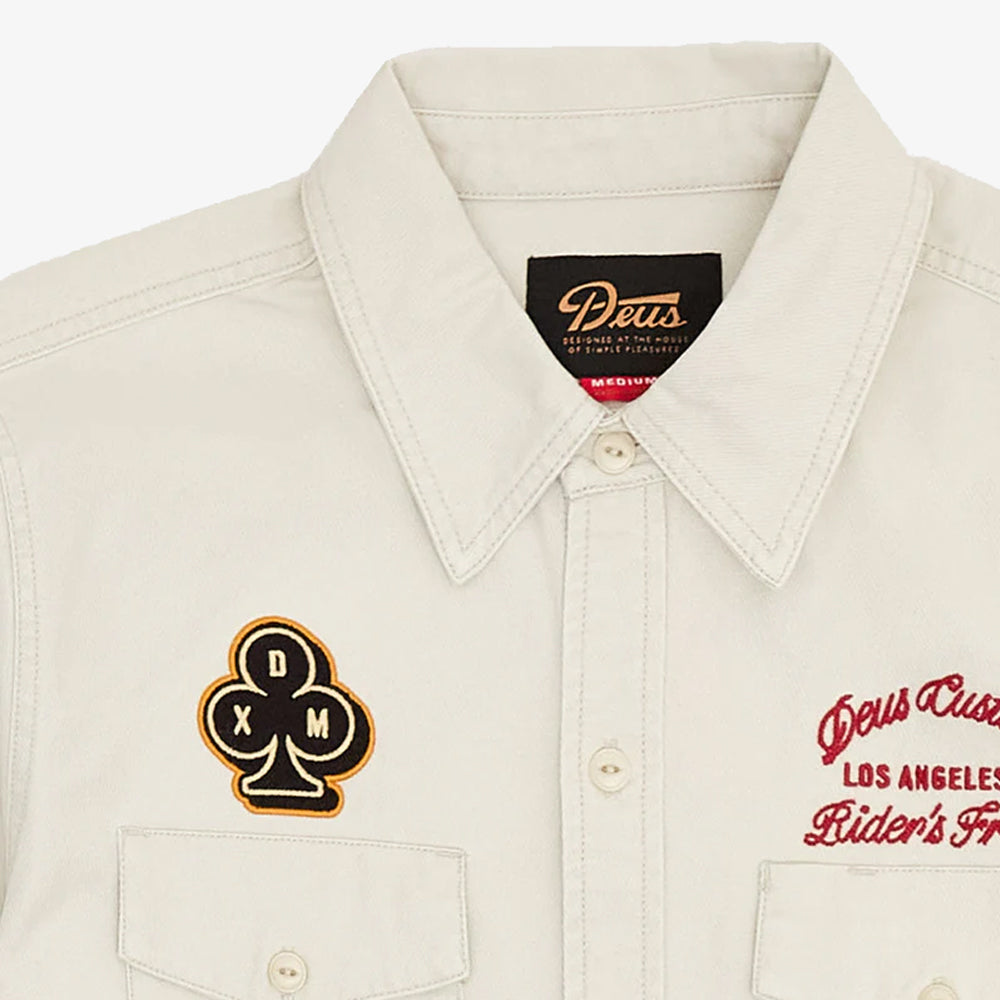 Deus Ex Machina Picklock Shirt Natural Dmf255290-nat