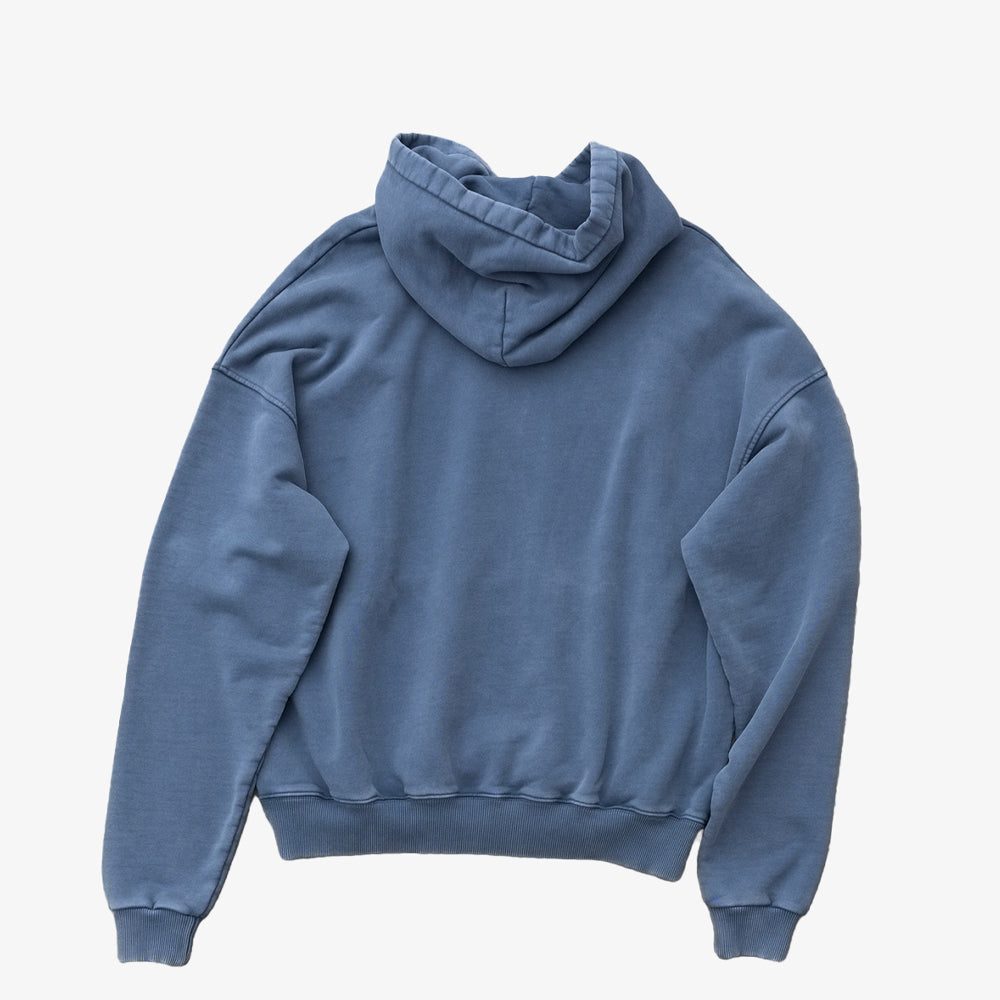 Goodies Sportive 550g Premium Boxy Hoodie Blue Pbh25-blue