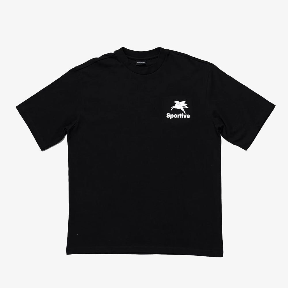 Goodies Sportive Pegasus Tee Black Ptb23-black