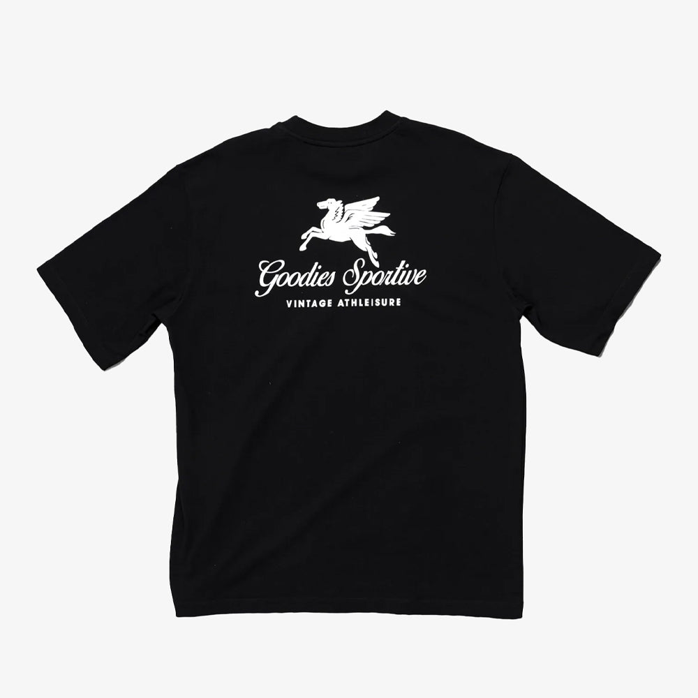 Goodies Sportive Pegasus Tee Black Ptb23-black