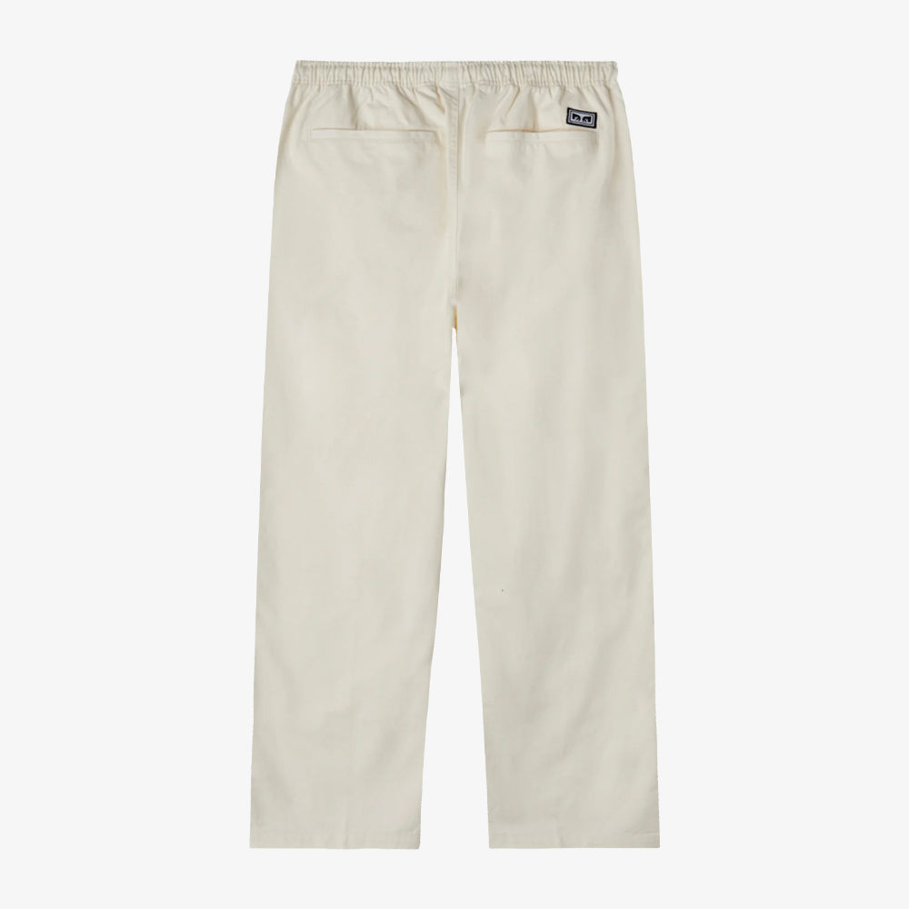 Obey Easy Twill Pantalon Coton Unbleached 142020142-ubl