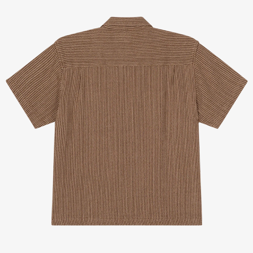 Obey Horace Woven Shirt S/S Unbleached Multi 181210437-ubl