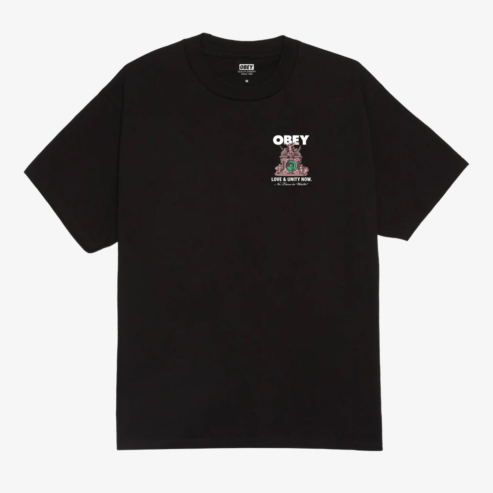 Obey Obey Love & Unity Now Tshirt Black 165264103-blk