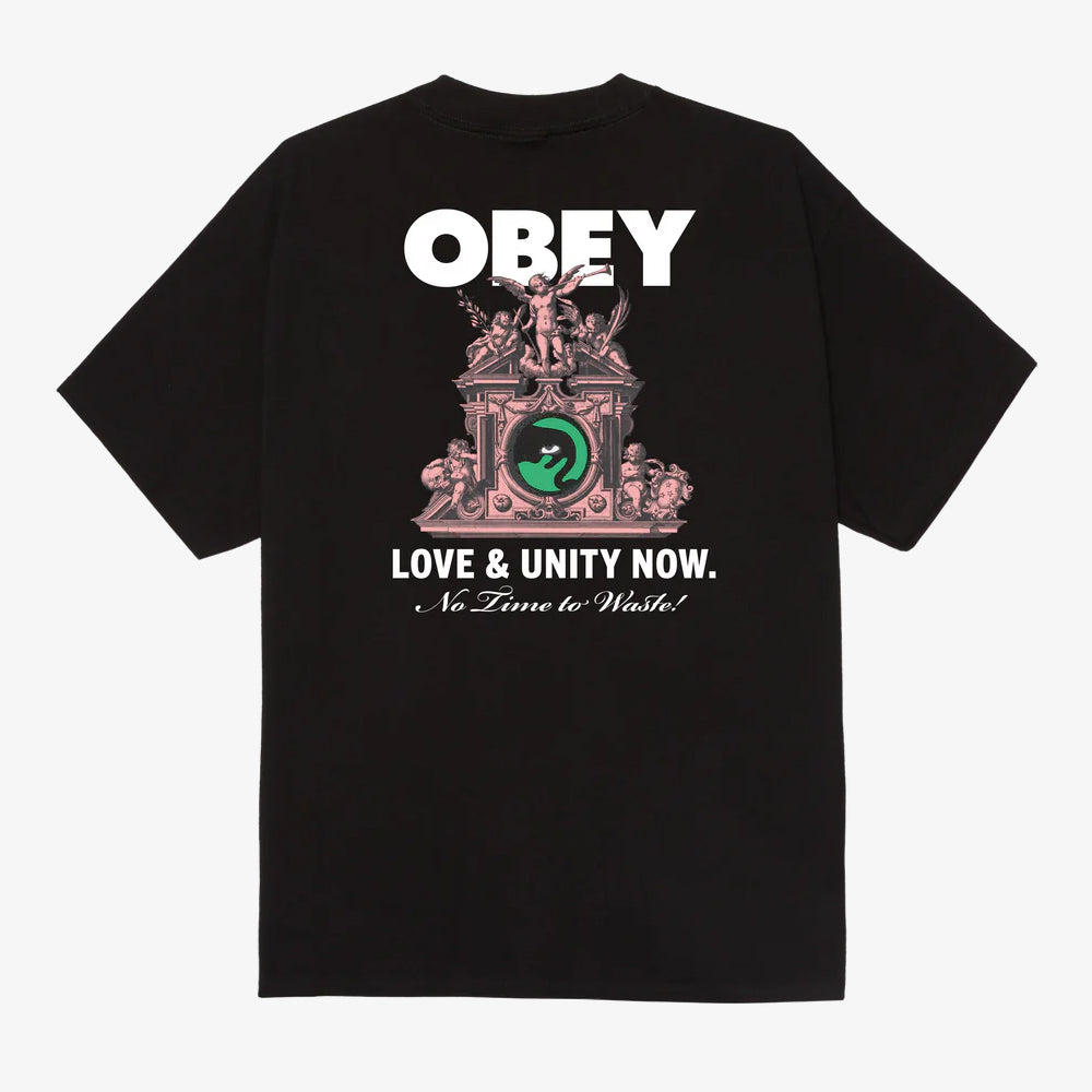 Obey Obey Love & Unity Now Tshirt Black 165264103-blk