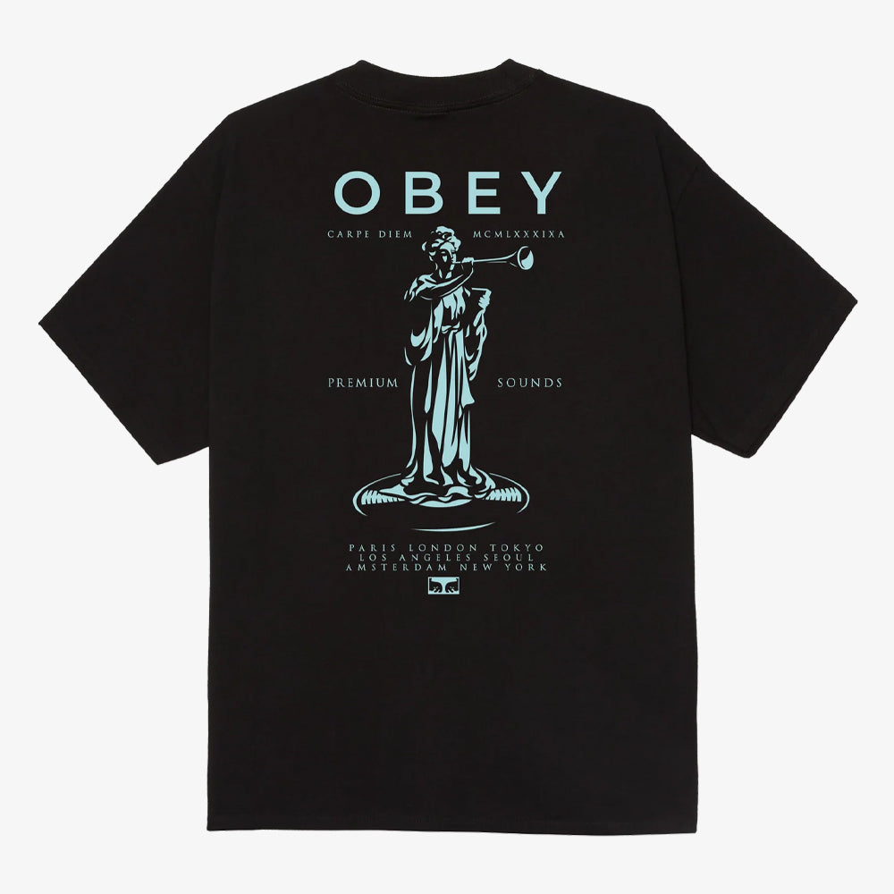 Obey Obey Premium Sounds Tshirt Black 165264094-blk