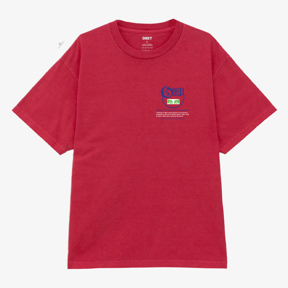 Obey Obey Relax Pigment Tshirt Pigment Raspberry 167924102-ras