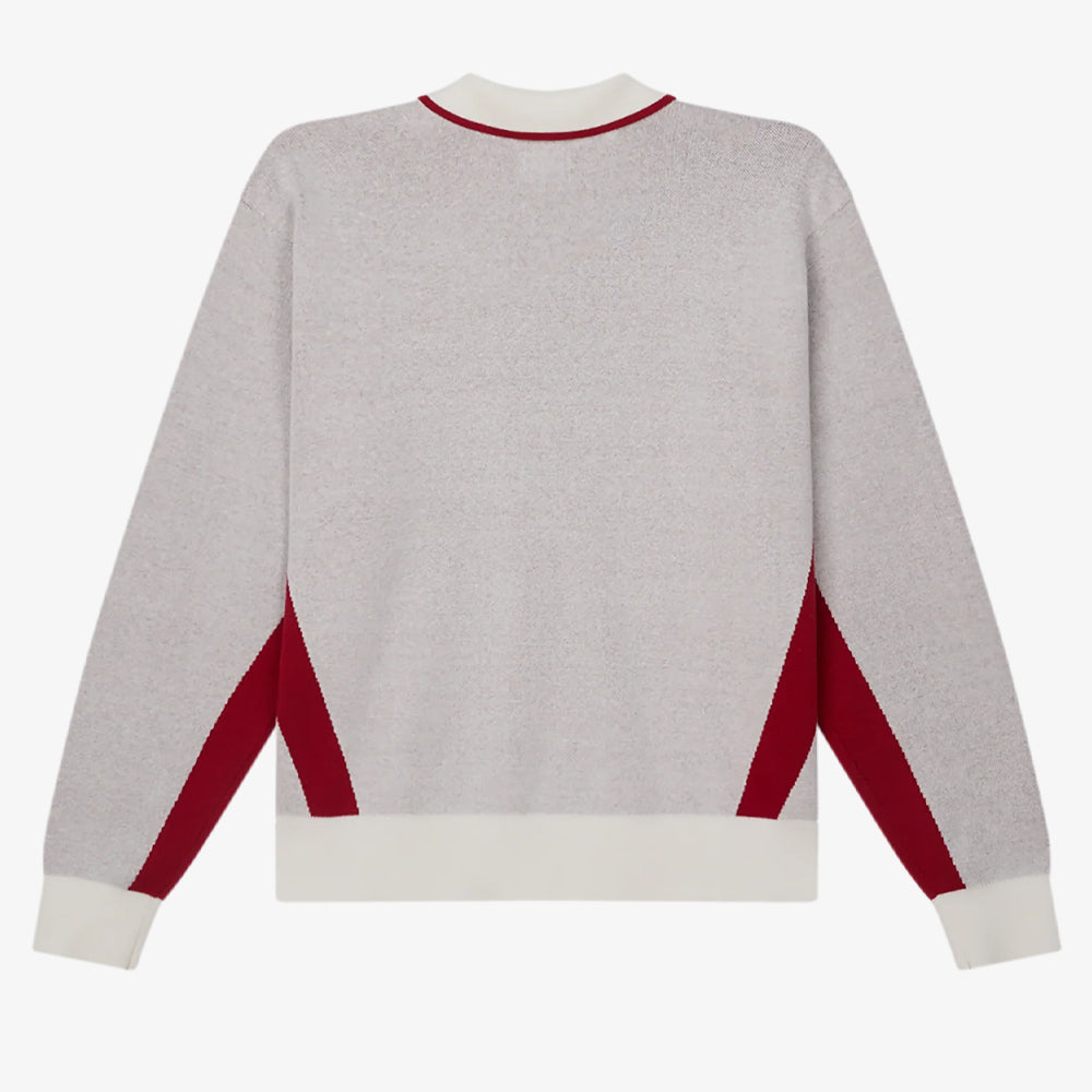 Obey Obey Soccer Polo Sweater White Multi 151000100-wtm