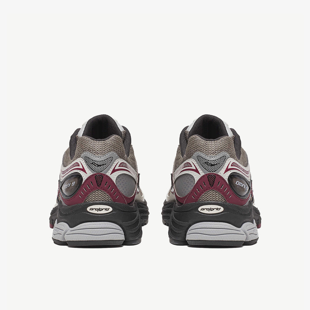 Saucony Progrid Omni 9 Tan/Maroon