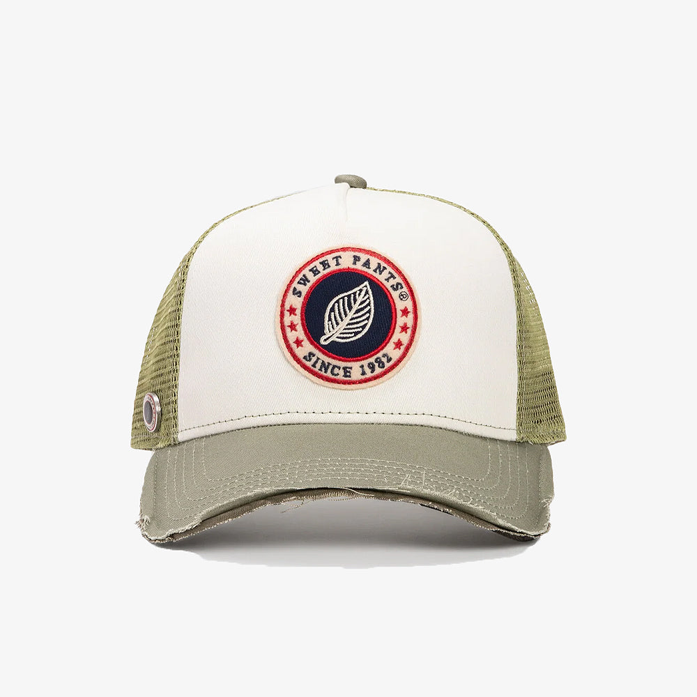 Sweet Pants Home Run Cap Bicolor Camo Sage Home-run-cap-sage