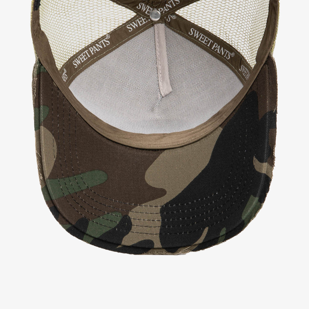 Sweet Pants Home Run Cap Bicolor Camo Sage Home-run-cap-sage