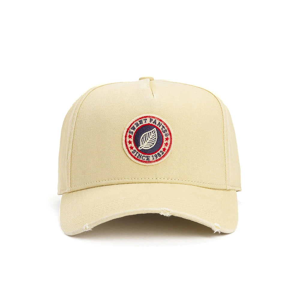 Sweet Pants Used Basic Cap Patch Feutrine Dune Used-basic-cap-dune